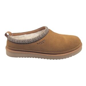 Koolaburra by UGG M Burree Chestnut Men Size 11 Suede Slipper 1159690